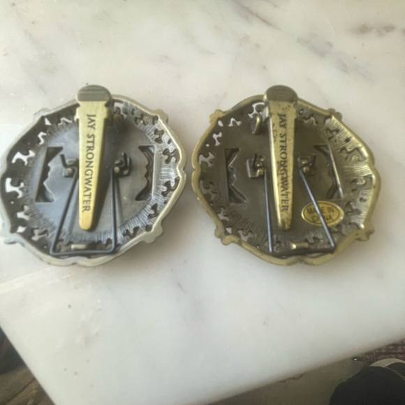 Jay Strongwater Mini Enamel Picture Frames with Swarovski Crystals - Set of 2 - Picture 4 of 5